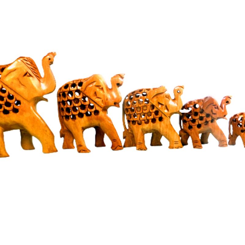 wooden elephant